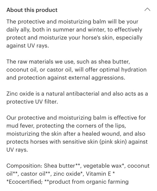 UV Protective & Moisturising Balm